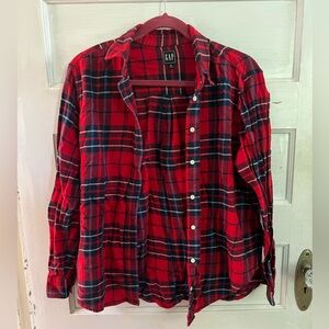 Gap Flannel Button-down